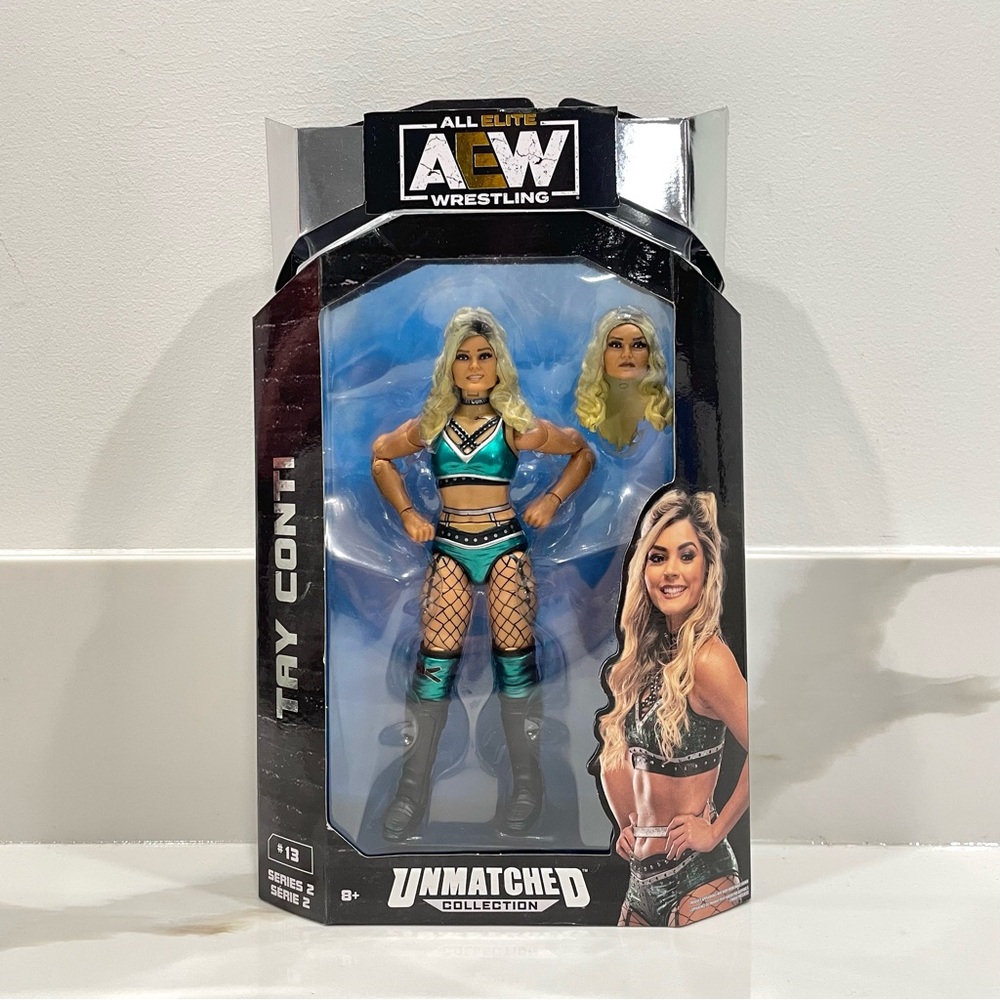 NEW AEW All Elite Wrestling Unmatched Collection #13 Tay Conti Action Figure